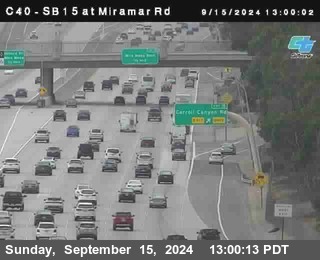 SB 15 at Miramar Rd