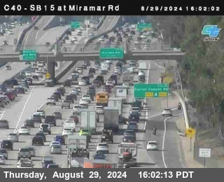 SB 15 at Miramar Rd