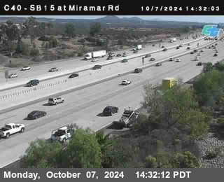 SB 15 at Miramar Rd