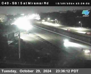 SB 15 at Miramar Rd