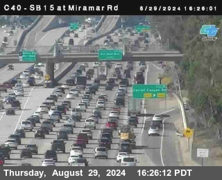 SB 15 at Miramar Rd