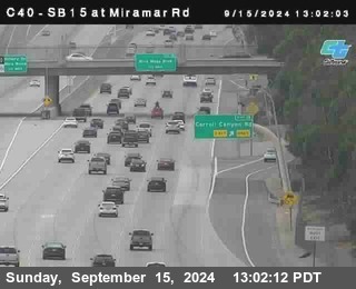 SB 15 at Miramar Rd