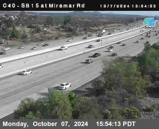 SB 15 at Miramar Rd