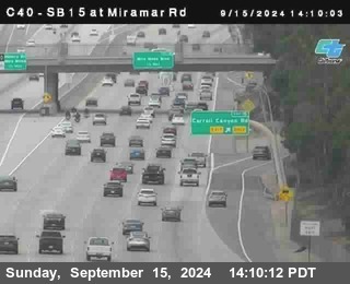 SB 15 at Miramar Rd