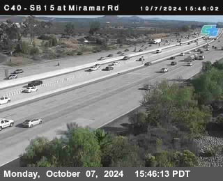 SB 15 at Miramar Rd