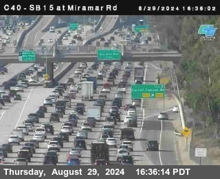 SB 15 at Miramar Rd