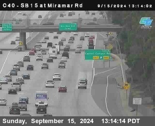 SB 15 at Miramar Rd