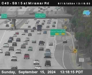 SB 15 at Miramar Rd