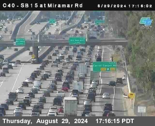 SB 15 at Miramar Rd