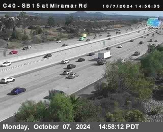 SB 15 at Miramar Rd