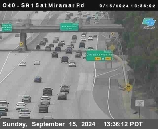 SB 15 at Miramar Rd