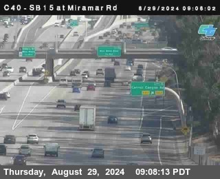 SB 15 at Miramar Rd