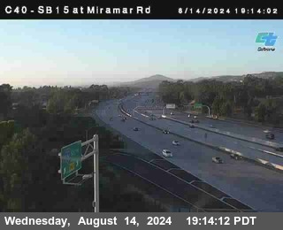 SB 15 at Miramar Rd