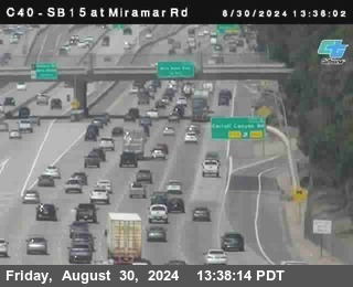 SB 15 at Miramar Rd