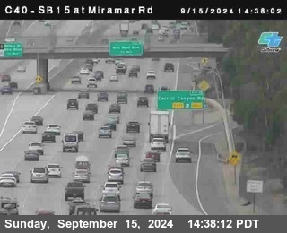 SB 15 at Miramar Rd