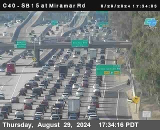 SB 15 at Miramar Rd