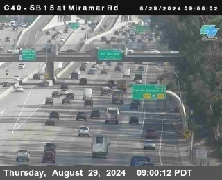 SB 15 at Miramar Rd