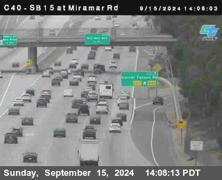 SB 15 at Miramar Rd