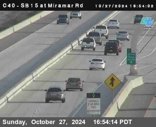 SB 15 at Miramar Rd