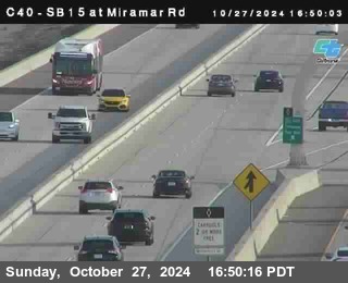 SB 15 at Miramar Rd