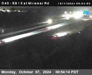 SB 15 at Miramar Rd