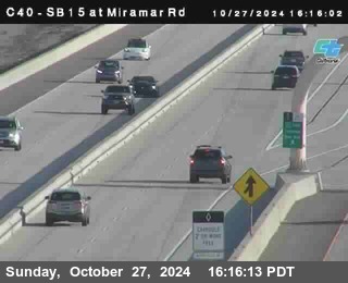 SB 15 at Miramar Rd