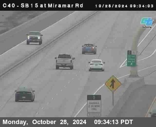 SB 15 at Miramar Rd