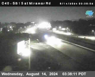 SB 15 at Miramar Rd