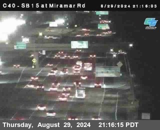 SB 15 at Miramar Rd