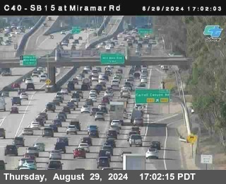 SB 15 at Miramar Rd