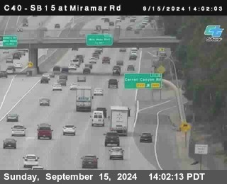 SB 15 at Miramar Rd