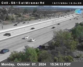 SB 15 at Miramar Rd