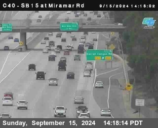 SB 15 at Miramar Rd