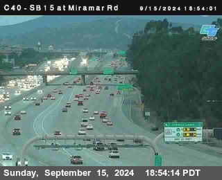 SB 15 at Miramar Rd