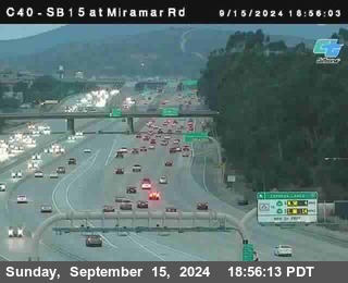 SB 15 at Miramar Rd