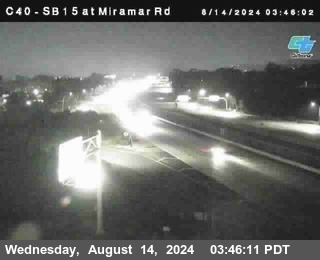 SB 15 at Miramar Rd