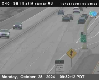 SB 15 at Miramar Rd