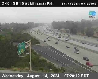 SB 15 at Miramar Rd