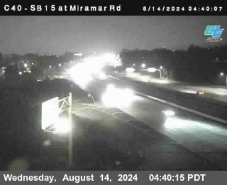 SB 15 at Miramar Rd