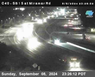 SB 15 at Miramar Rd