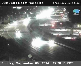 SB 15 at Miramar Rd