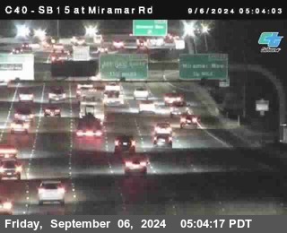 SB 15 at Miramar Rd