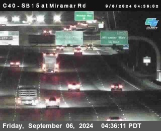 SB 15 at Miramar Rd