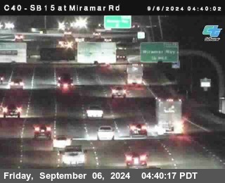 SB 15 at Miramar Rd