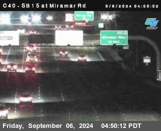 SB 15 at Miramar Rd