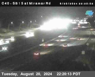 SB 15 at Miramar Rd