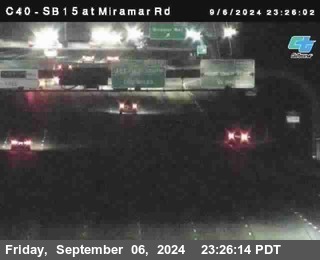 SB 15 at Miramar Rd