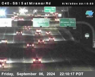 SB 15 at Miramar Rd