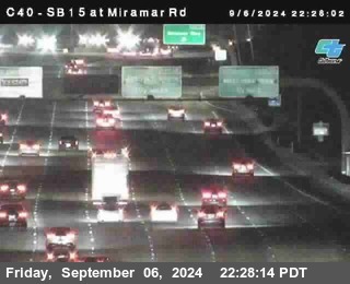 SB 15 at Miramar Rd