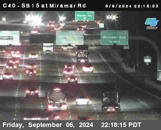 SB 15 at Miramar Rd